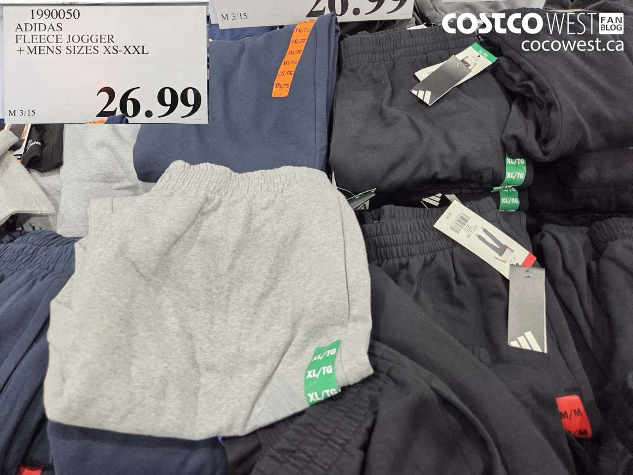 ADIDAS FLEECE JOGGER + MENS SIZES XS-XXL