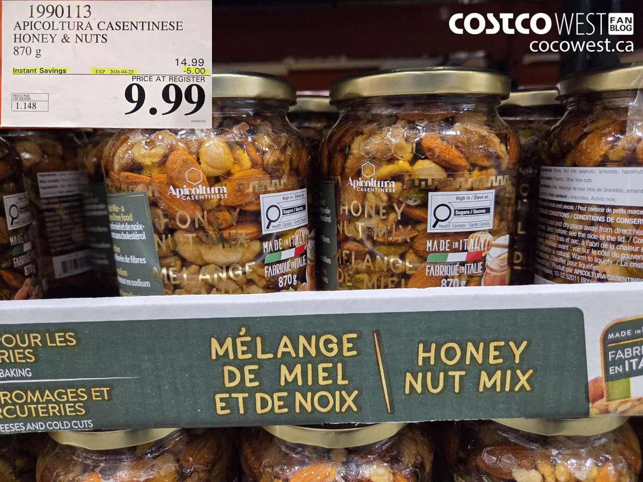 APICOLTURA CASENTINESE HONEY & NUTS 870G