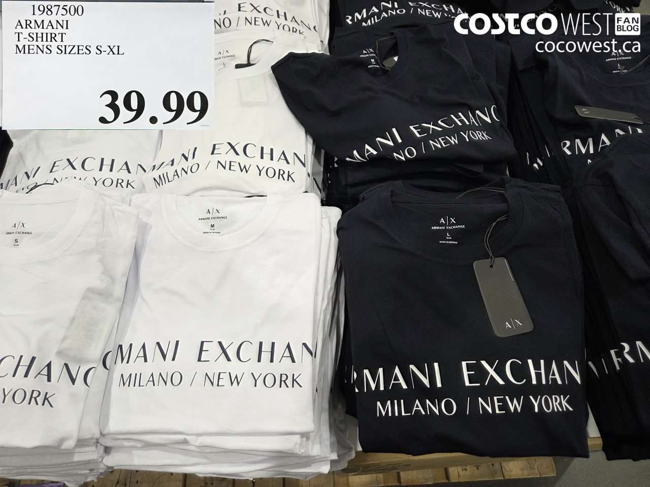 ARMANI T-SHIRT MENS SIZES S-XL