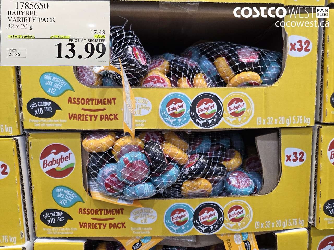 BABYBEL VARIETY PACK 32 X 20 G