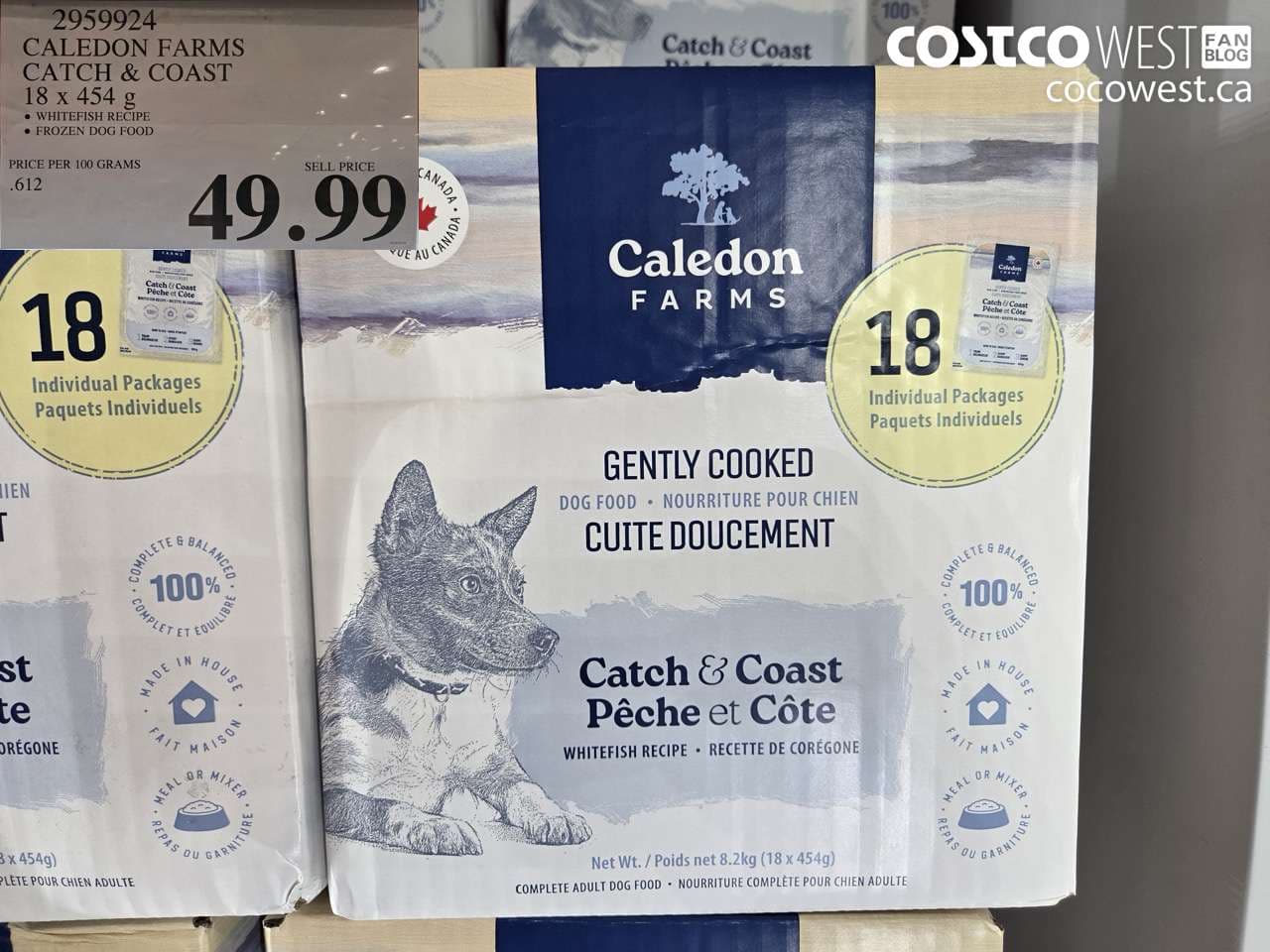 CALEDON FARMS CATCH & COAST 18 X 454 G