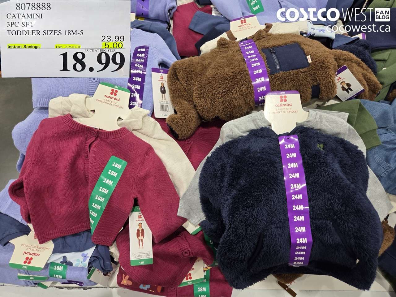 catamini 3pc set toddler sizes 18m5