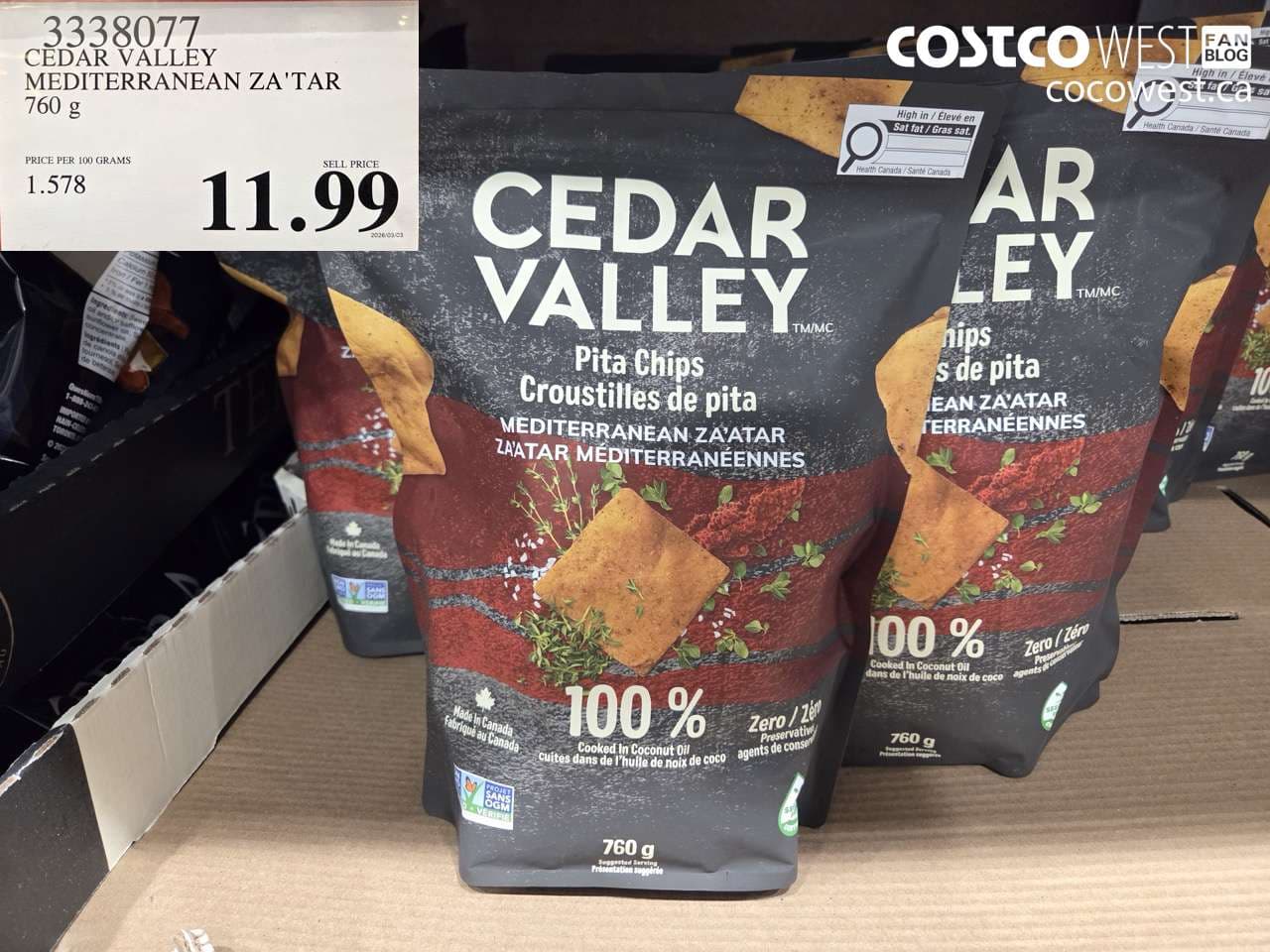 CEDAR VALLEY MEDITERRANEAN ZA’TAR 760G