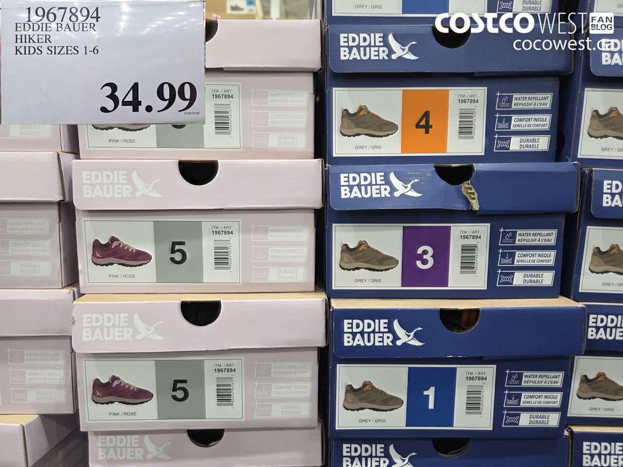 eddie bauer hiker kids sizes 16