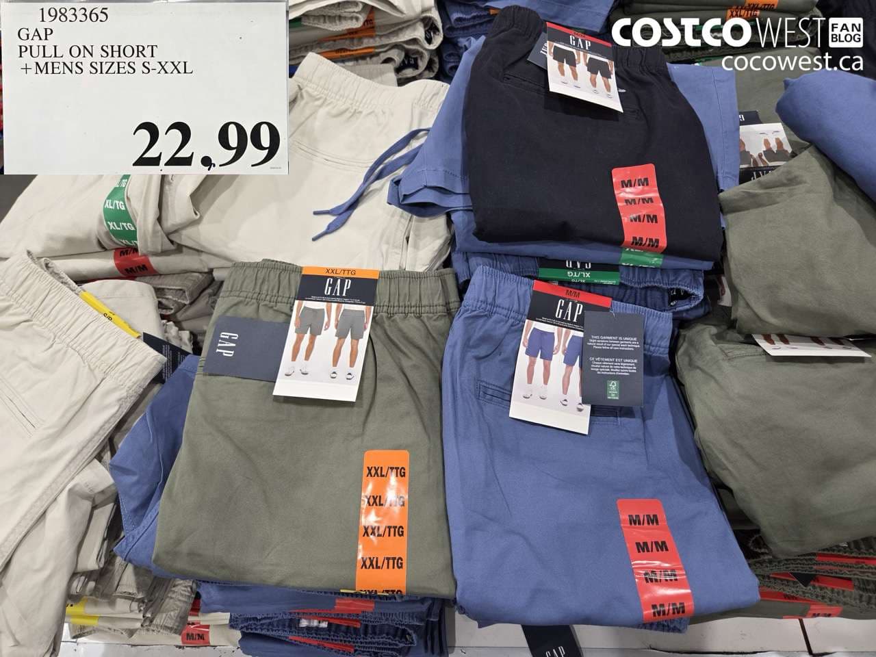 GAP PULL ON SHORT MENS SIZES S-XXL