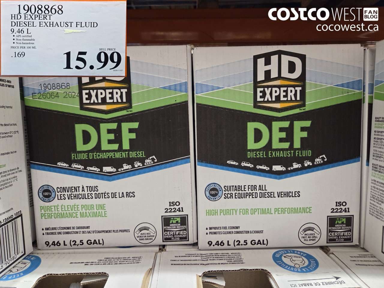 HD EXPERT DIESEL EXHAUST FLUID 9.46 L