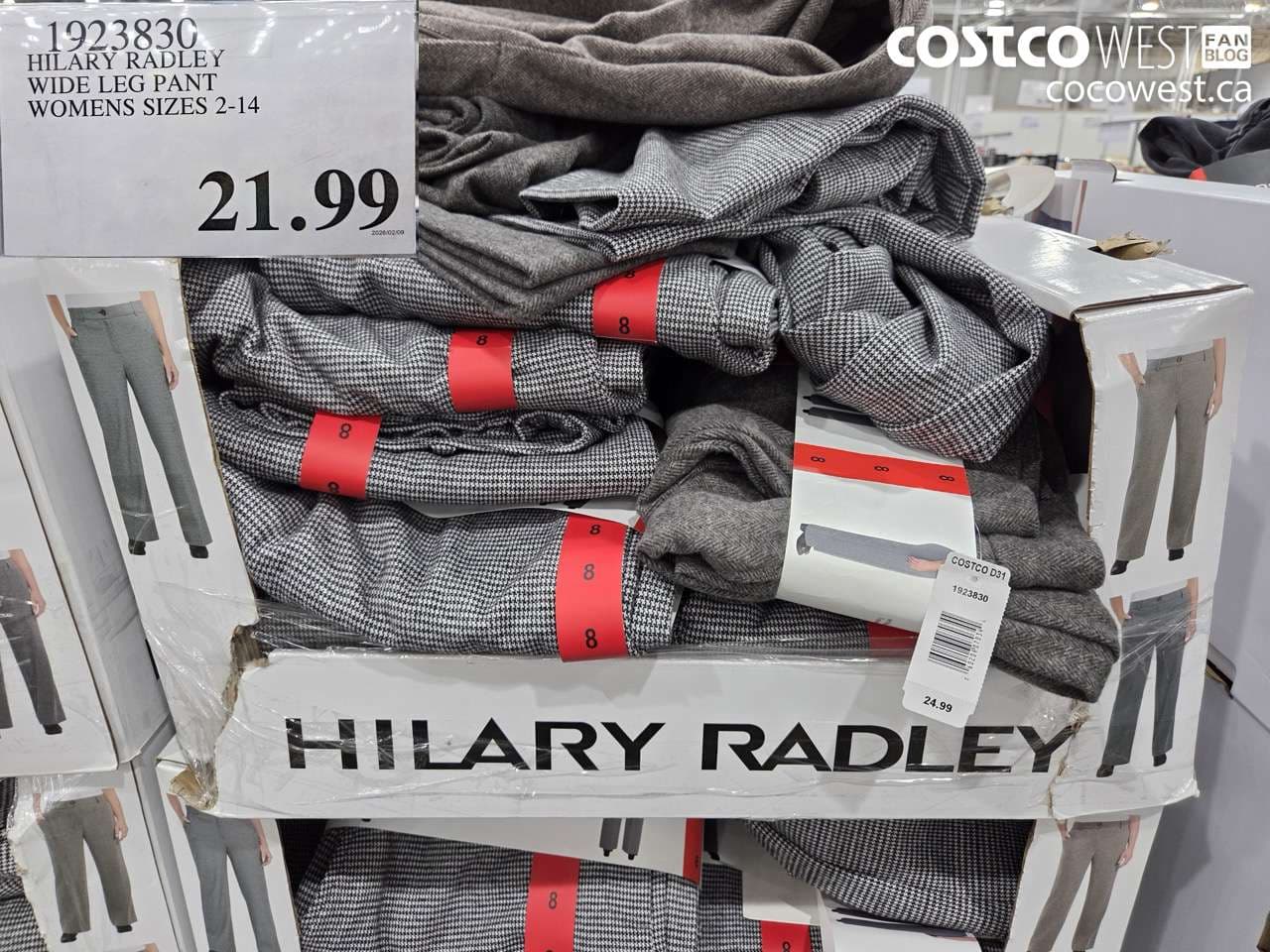 hilary radley wide leg pant womens sizes 214