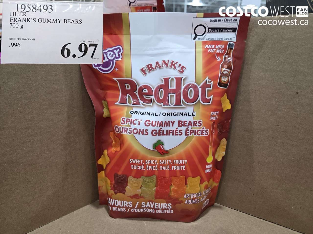 huer franks gummy bears 700 g