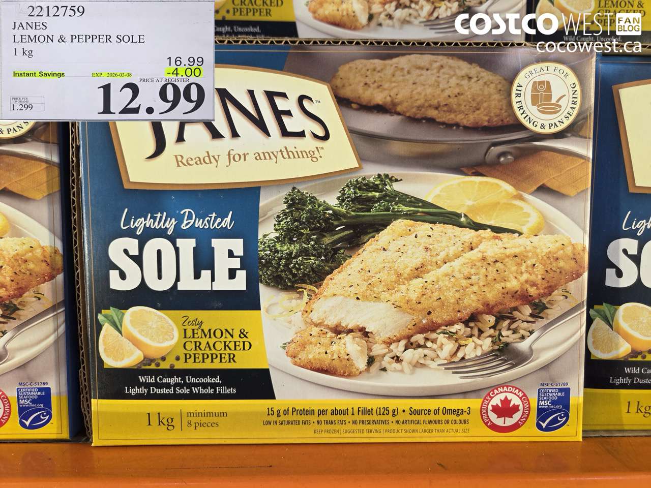 JANES LEMON & PEPPER SOLE 1 KG