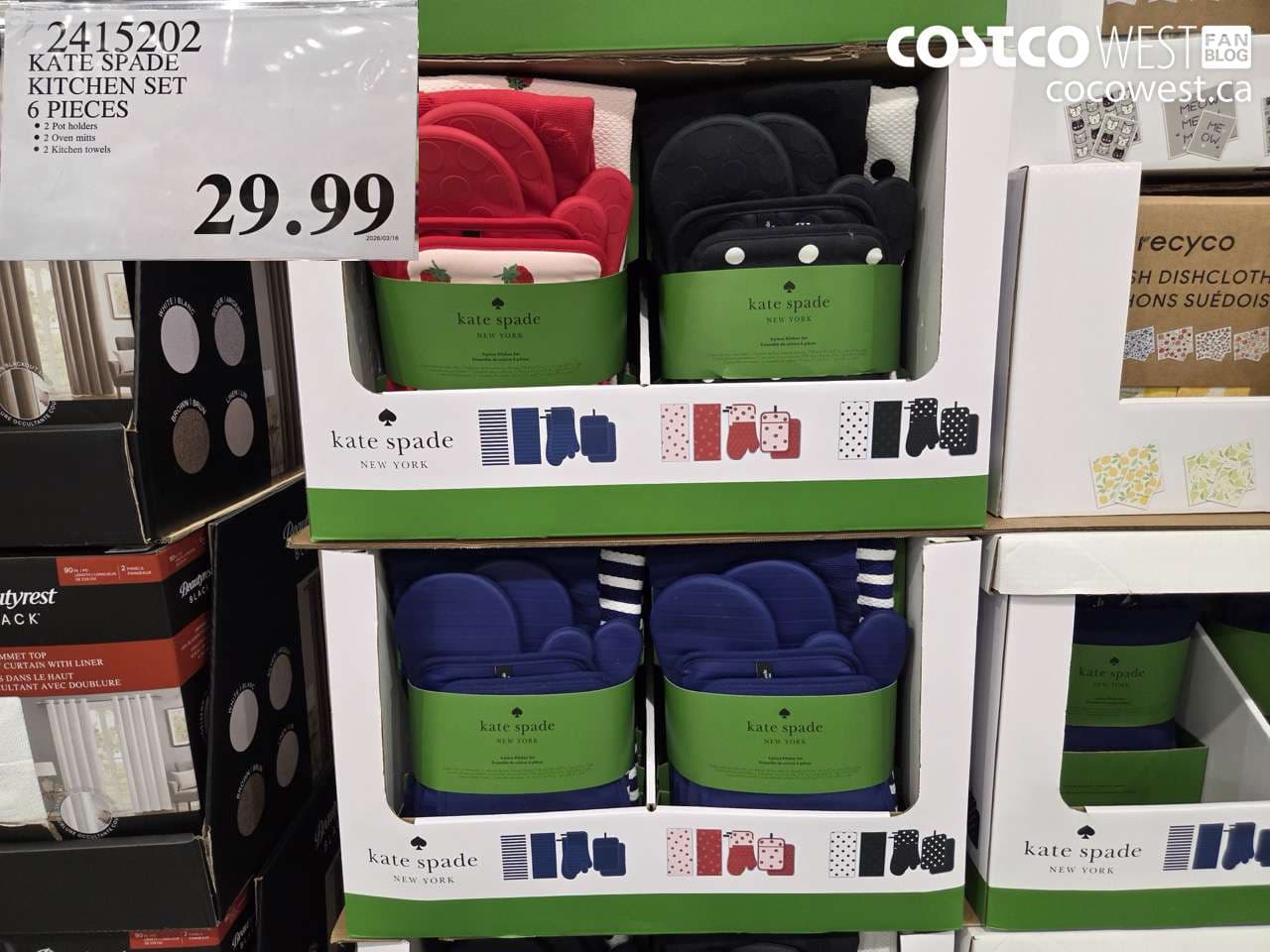 KATE SPADE KITCHEN SET 6 PIECES