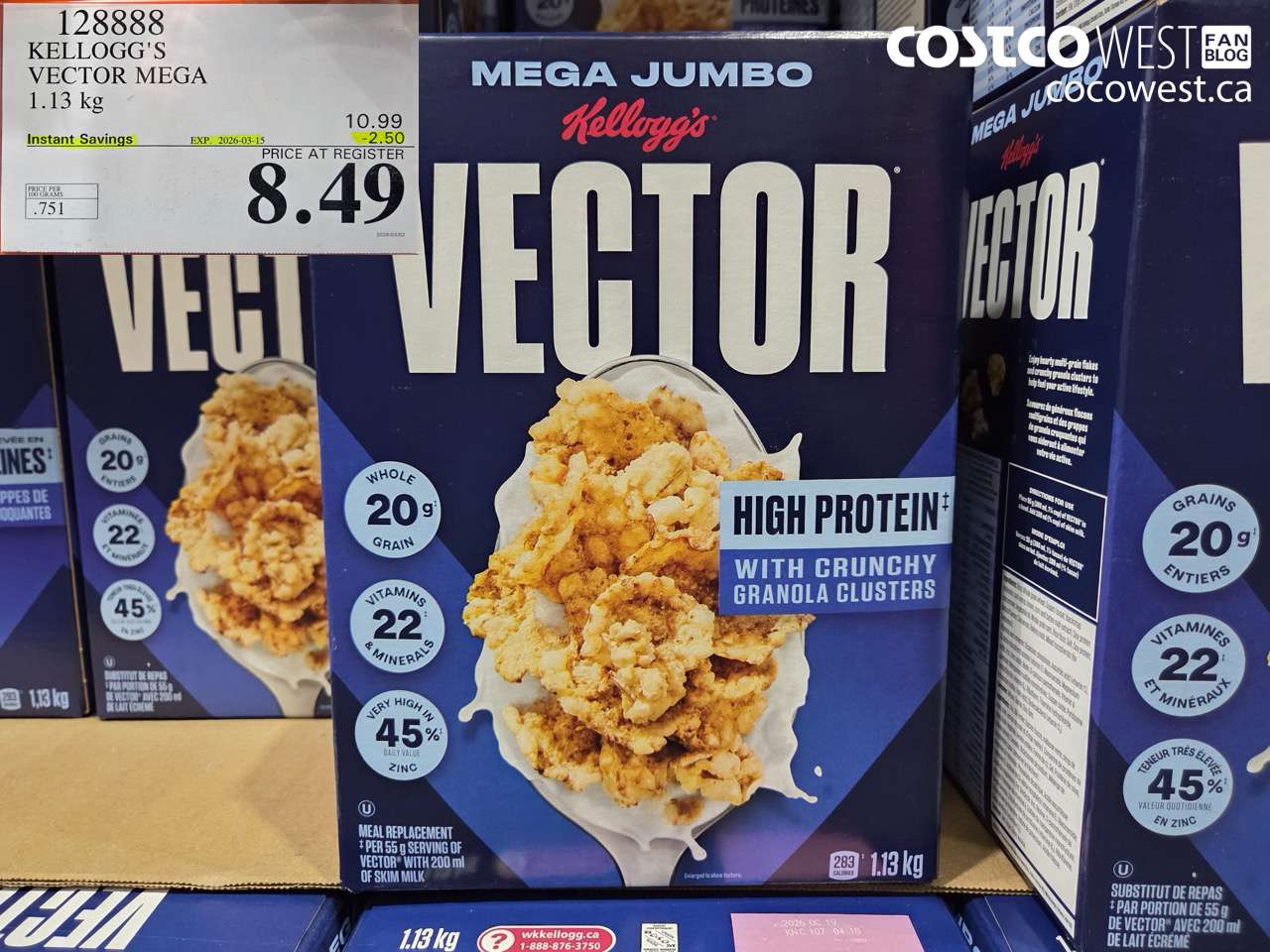 KELLOGG’S VECTOR MEGA 1.13 KG