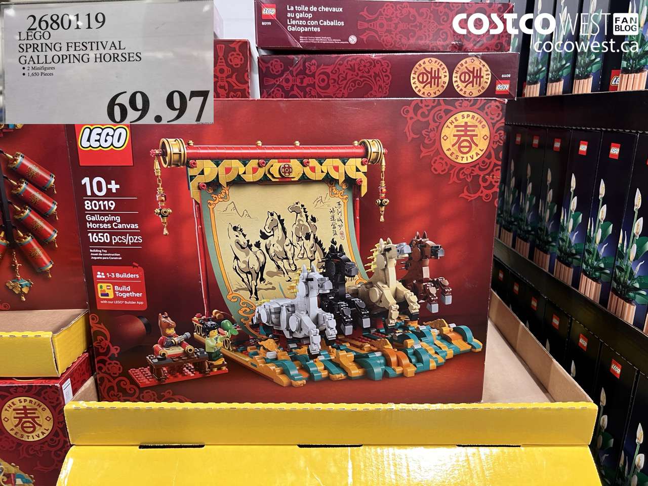 LEGO SPRING FESTIVAL GALLOPING HORSES