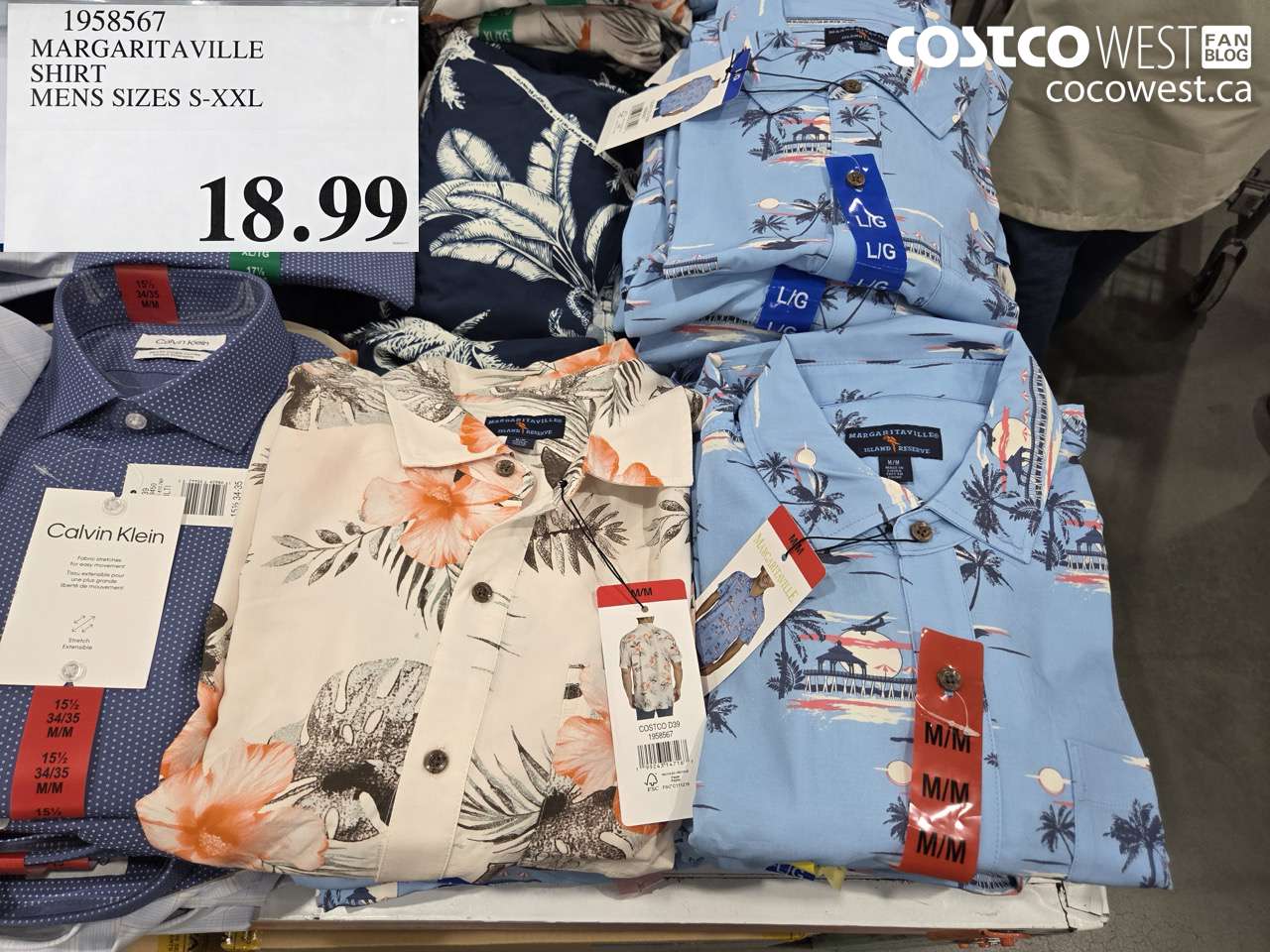 margaritaville shirt mens sizes sxxl