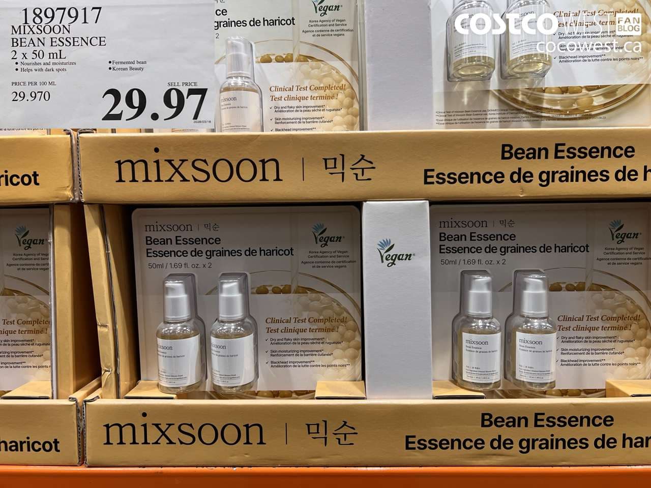 MIXSOON BEAN ESSENCE 2 X 50 ML