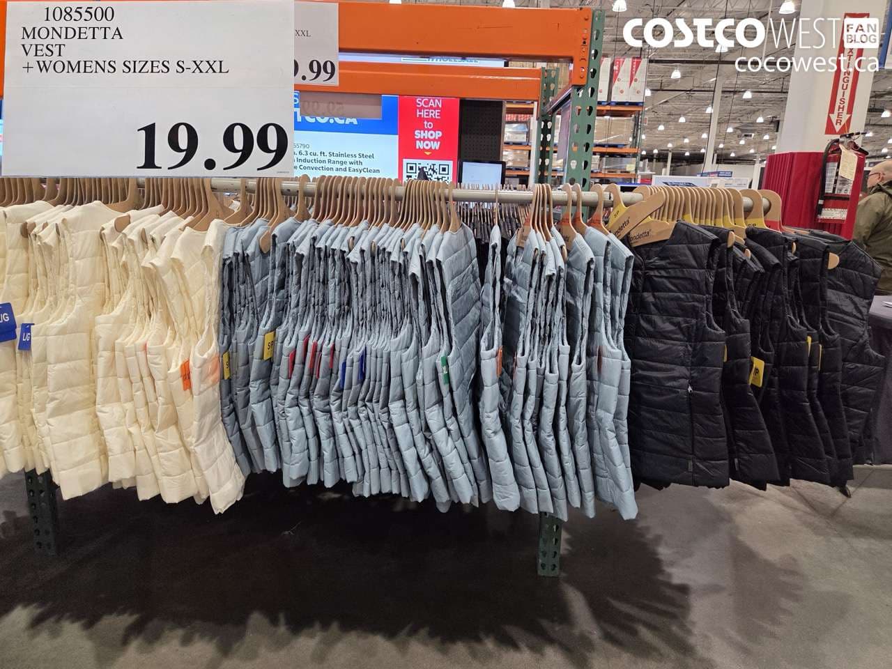 MONDETTA VEST WOMENS SIZES S-XXL