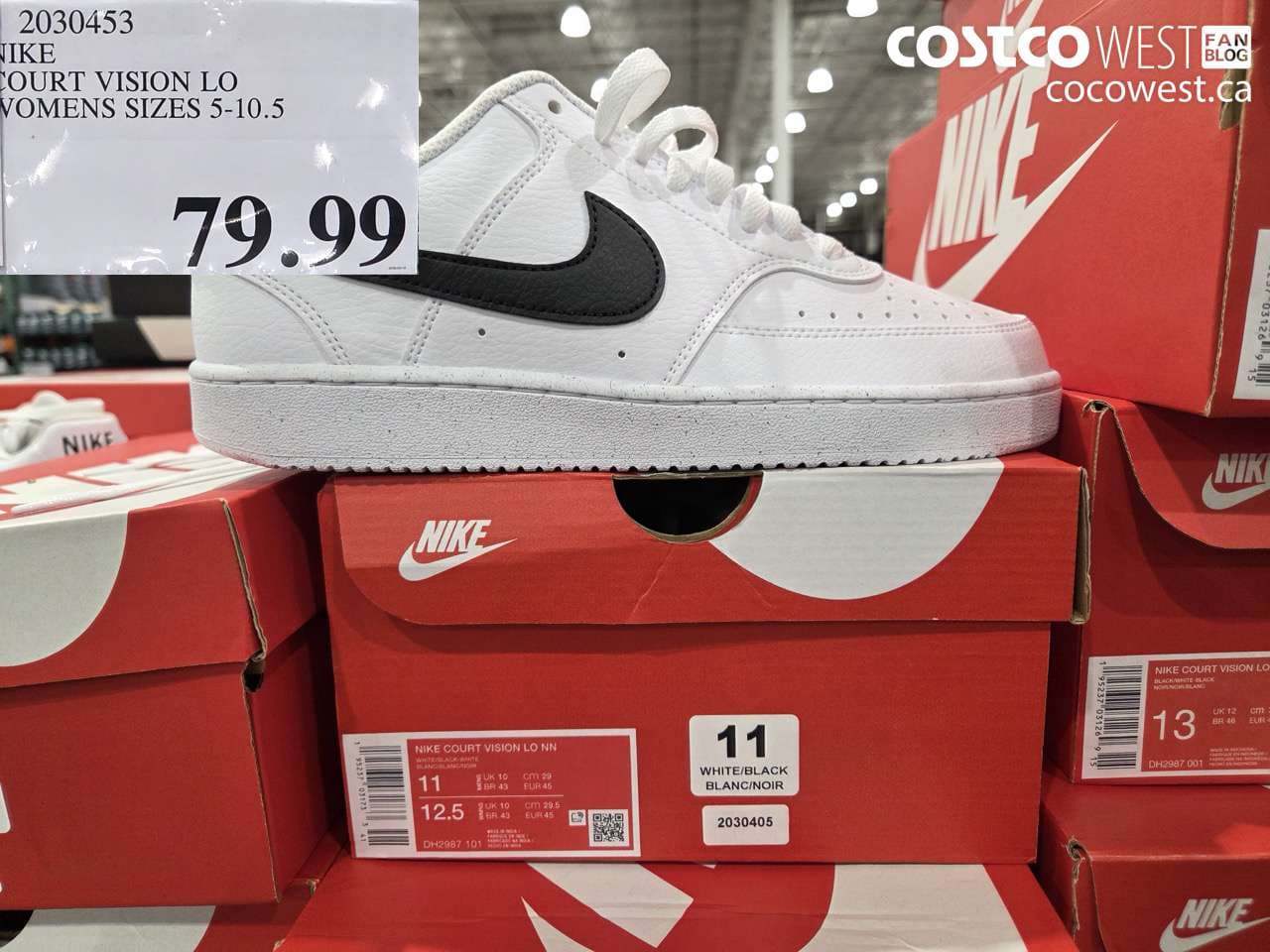 NIKE COURT VISION LO WOMENS SIZES 5-10.5