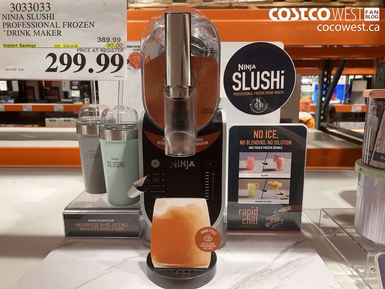 NINJA SLUSHI PROFESSIONAL FROZEN DRINK MAKER