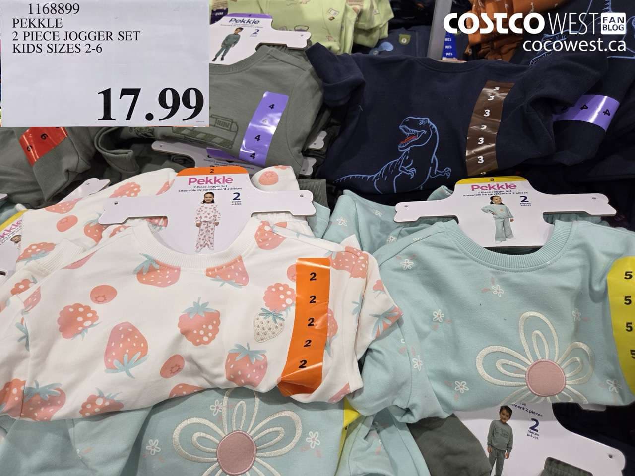 PEKKLE 2 PIECE JOGGER SET KIDS SIZES 2-6