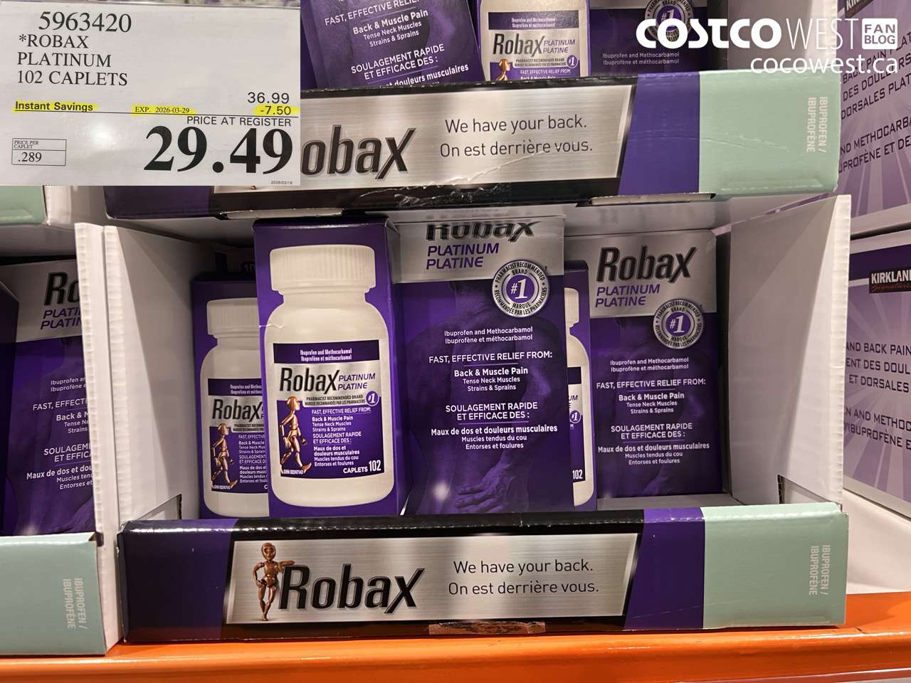 ROBAX PLATINUM 102 CAPLETS