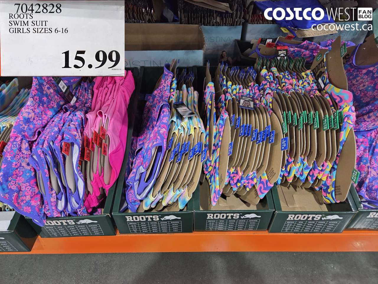 roots swim suit girls sizes 616