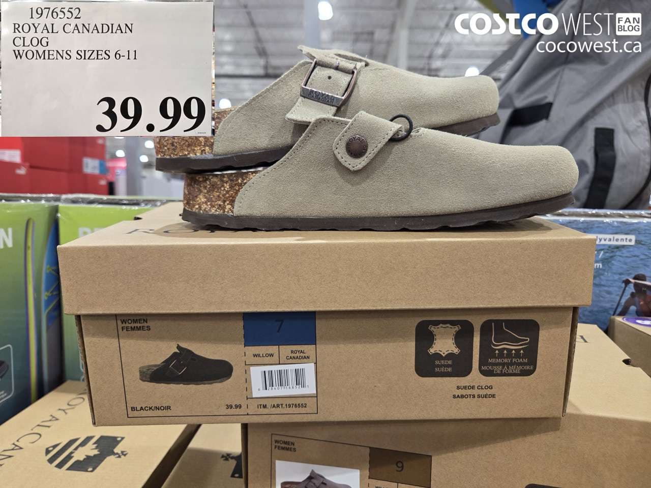 ROYAL CANADIAN CLOG WOMENS SIZES 6-11