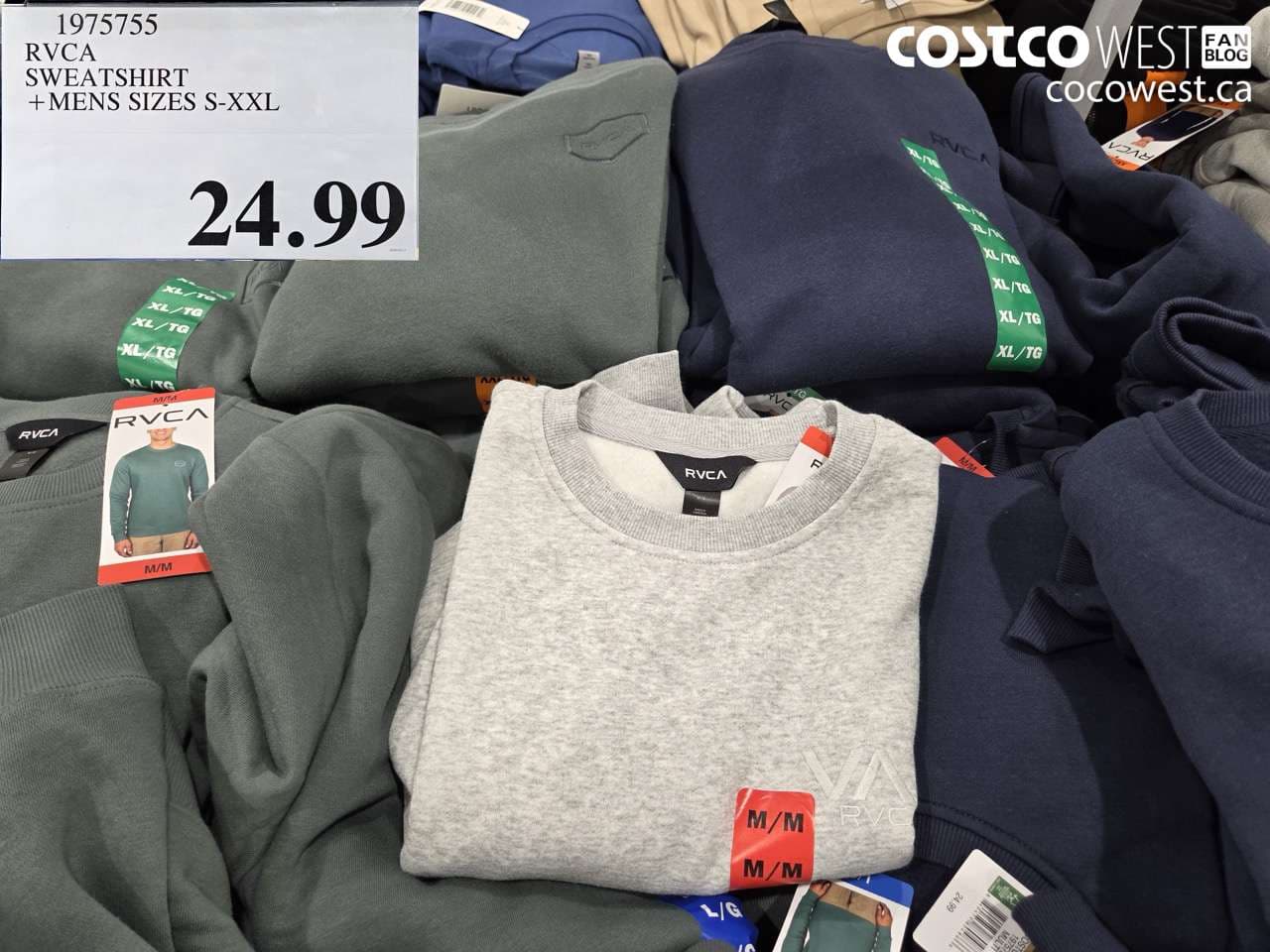 rvca sweatshirt  mens sizes sxxl