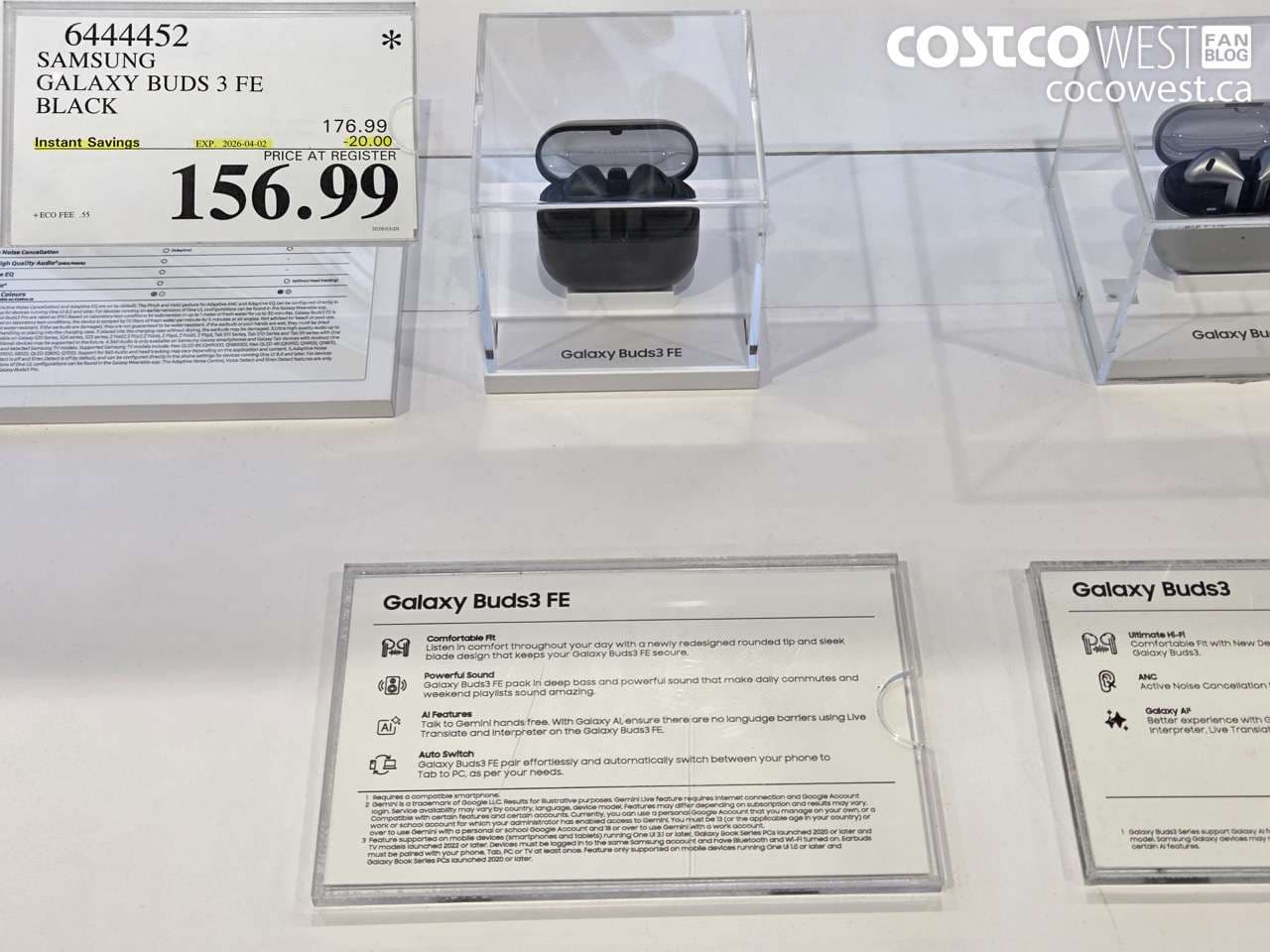 samsung galaxy buds 3 fe black