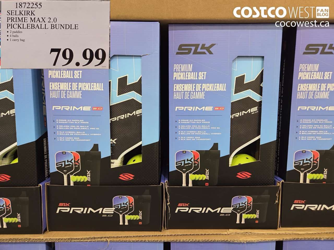 SELKIRK PRIME MAX 2.0 PICKLEBALL BUNDLE