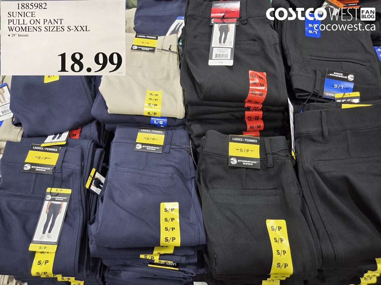 SUNICE PULL ON PANT WOMENS SIZES S-XXL