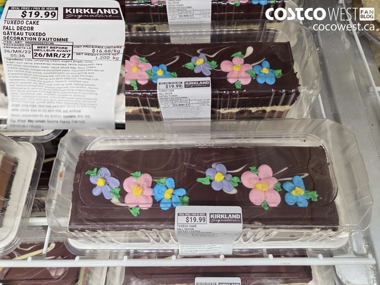 TUXEDO CAKE FALL DECOR