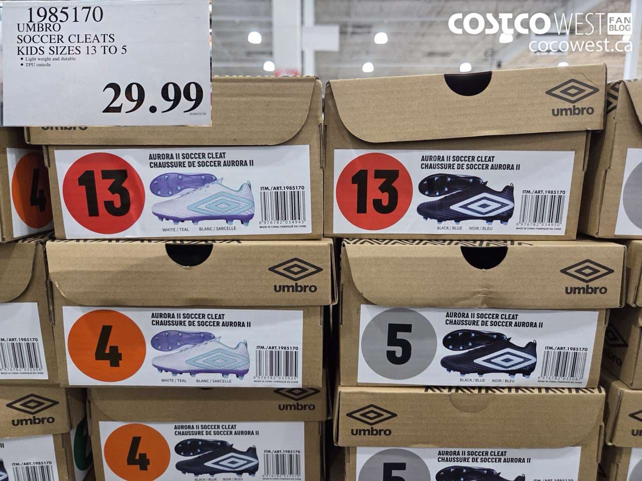 umbro soccer cleats kids sizes 13 to 5