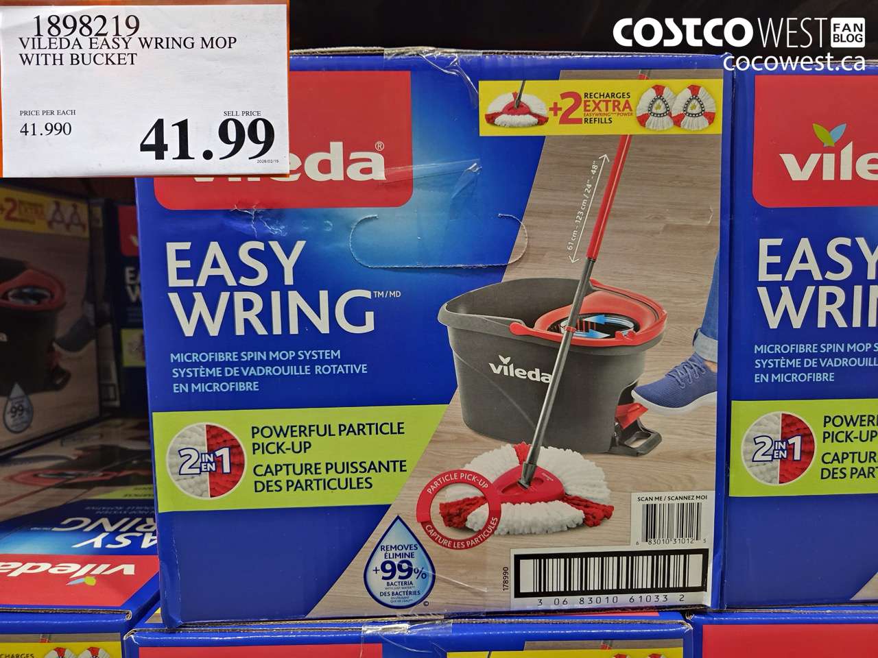 VILEDA EASY WRING MOP WITH BUCKET
