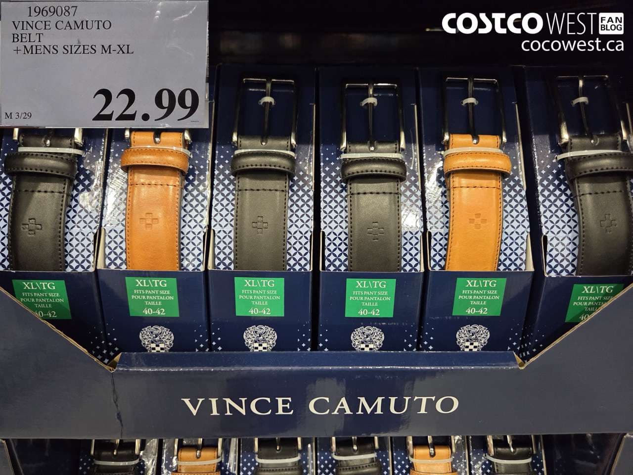 VINCE CAMUTO BELT +MENS SIZES M-XL