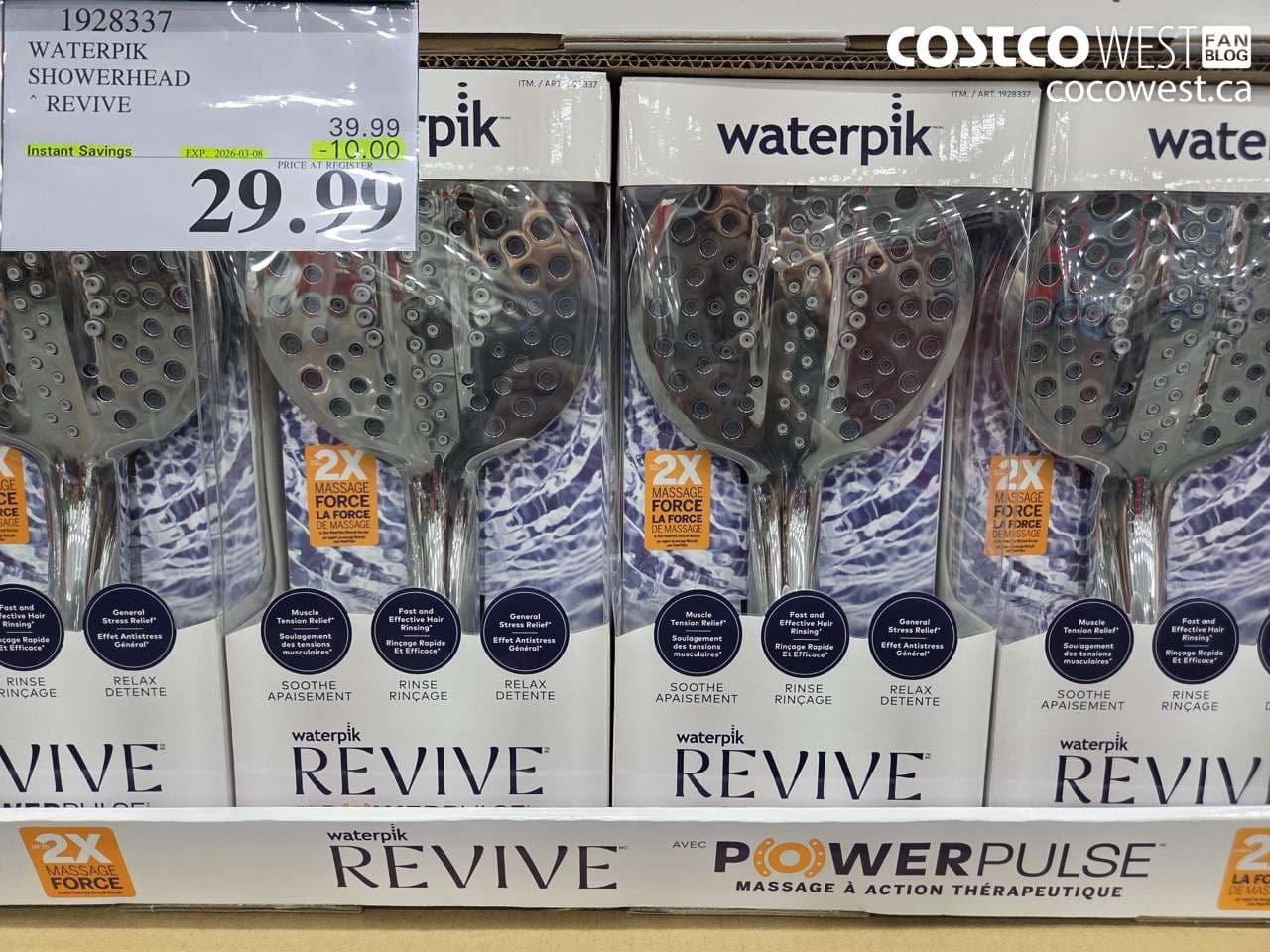 waterpik showerhead revive
