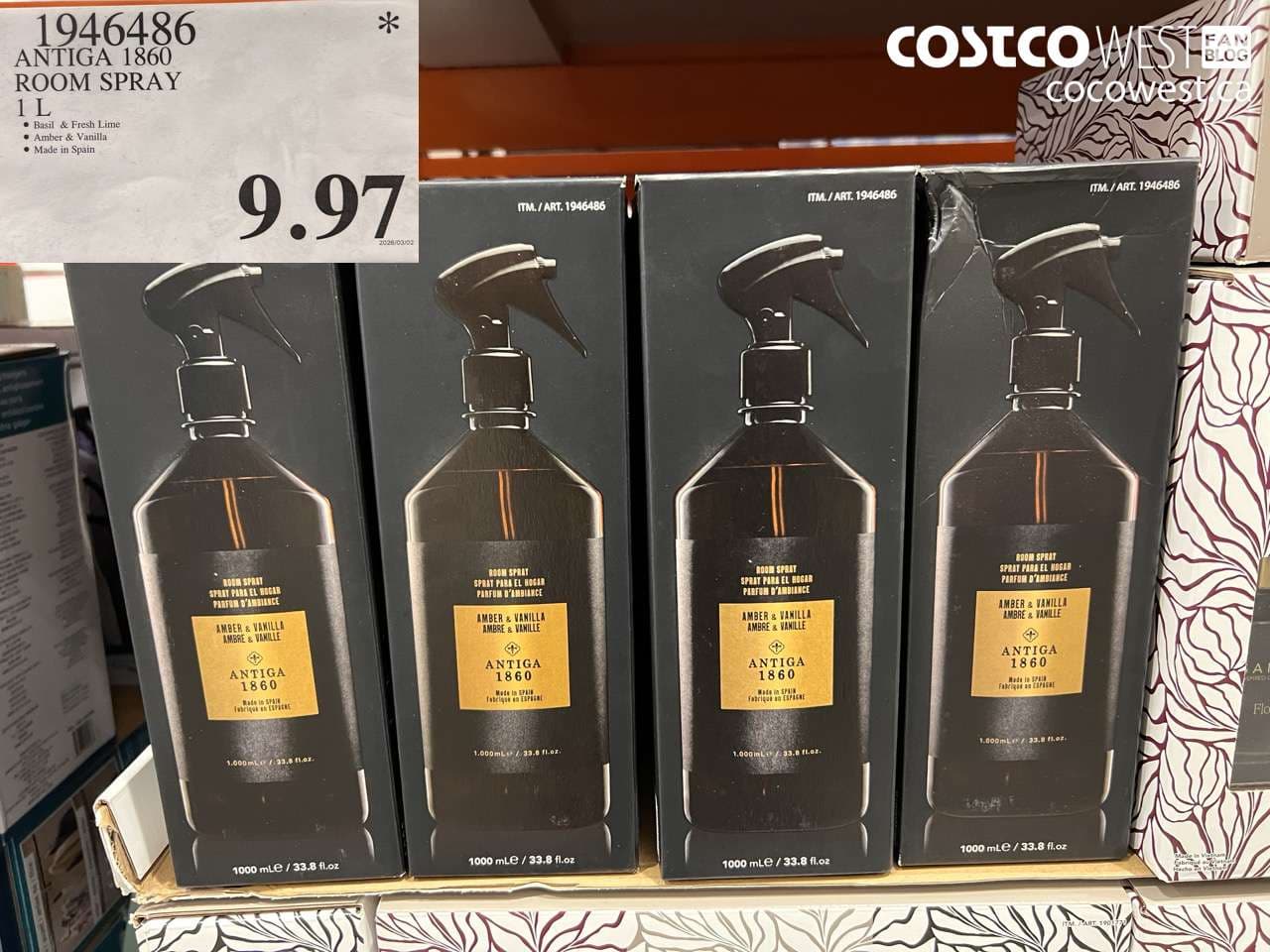 antiga 1860 room spray 1 l