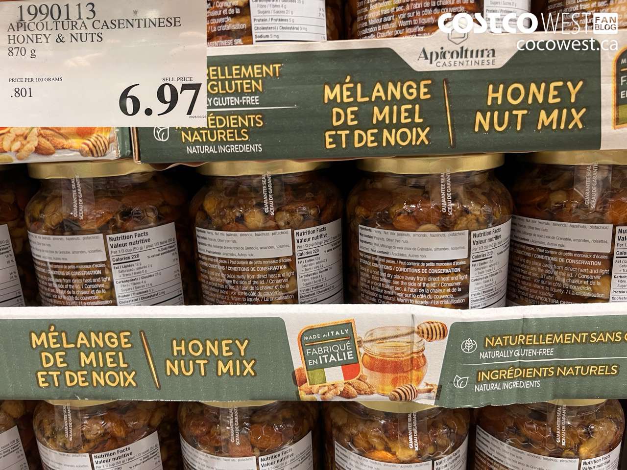 APICOLTURA CASENTINESE HONEY & NUTS 870G