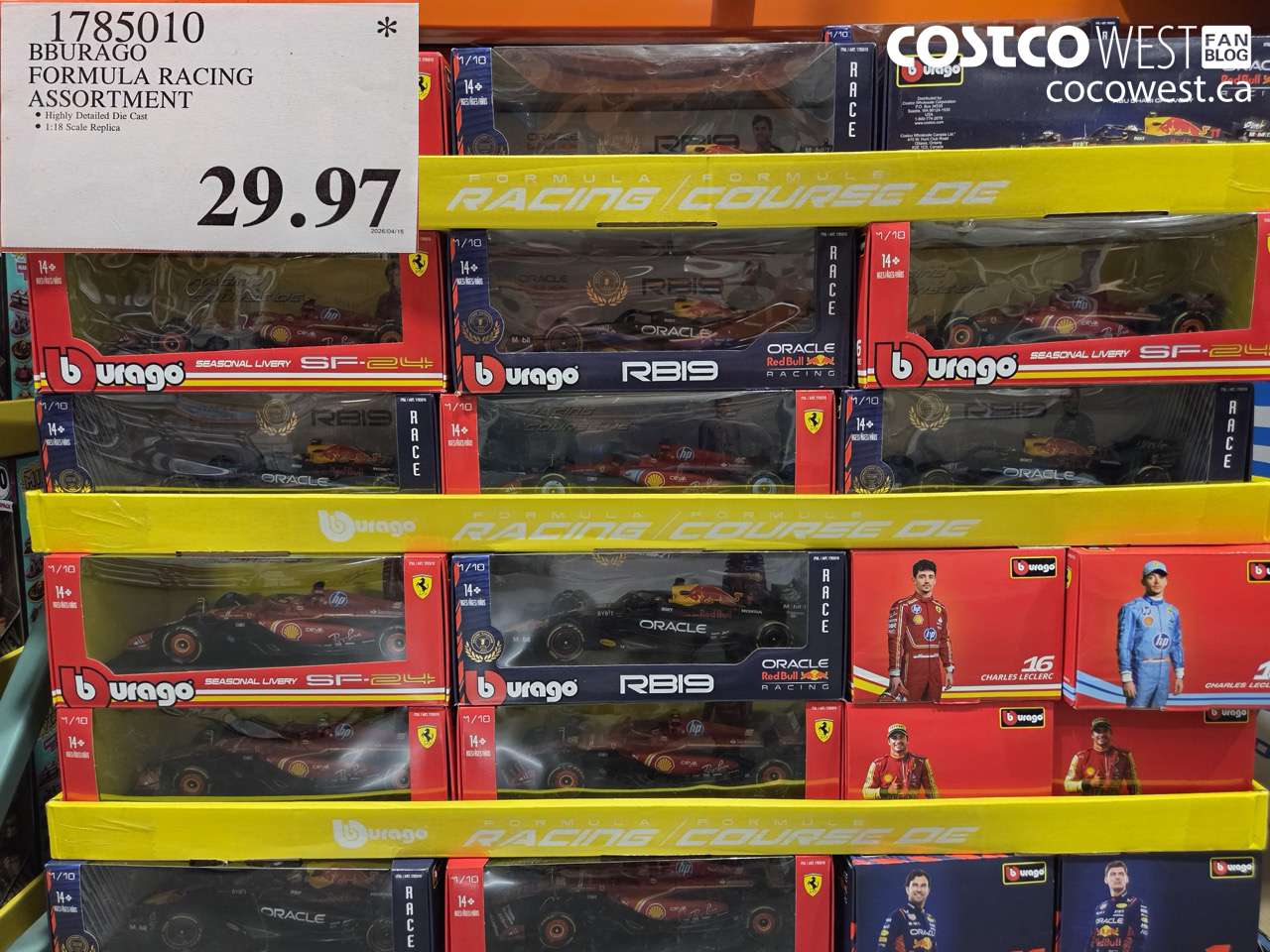 bburago formula racing assortment