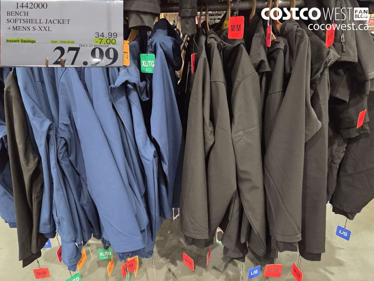 bench softshell jacket mens sxxl