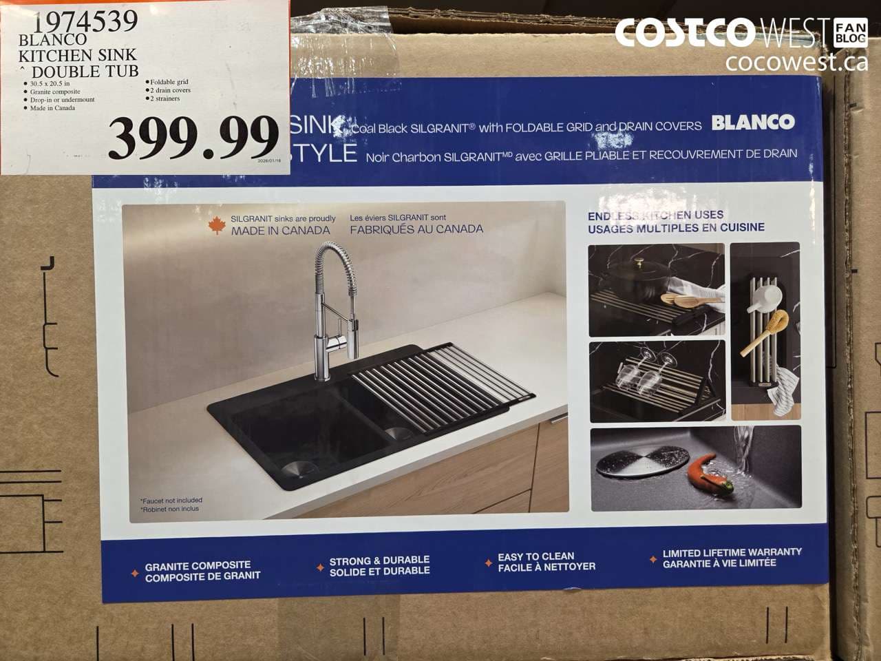 blanco kitchen sink double tub