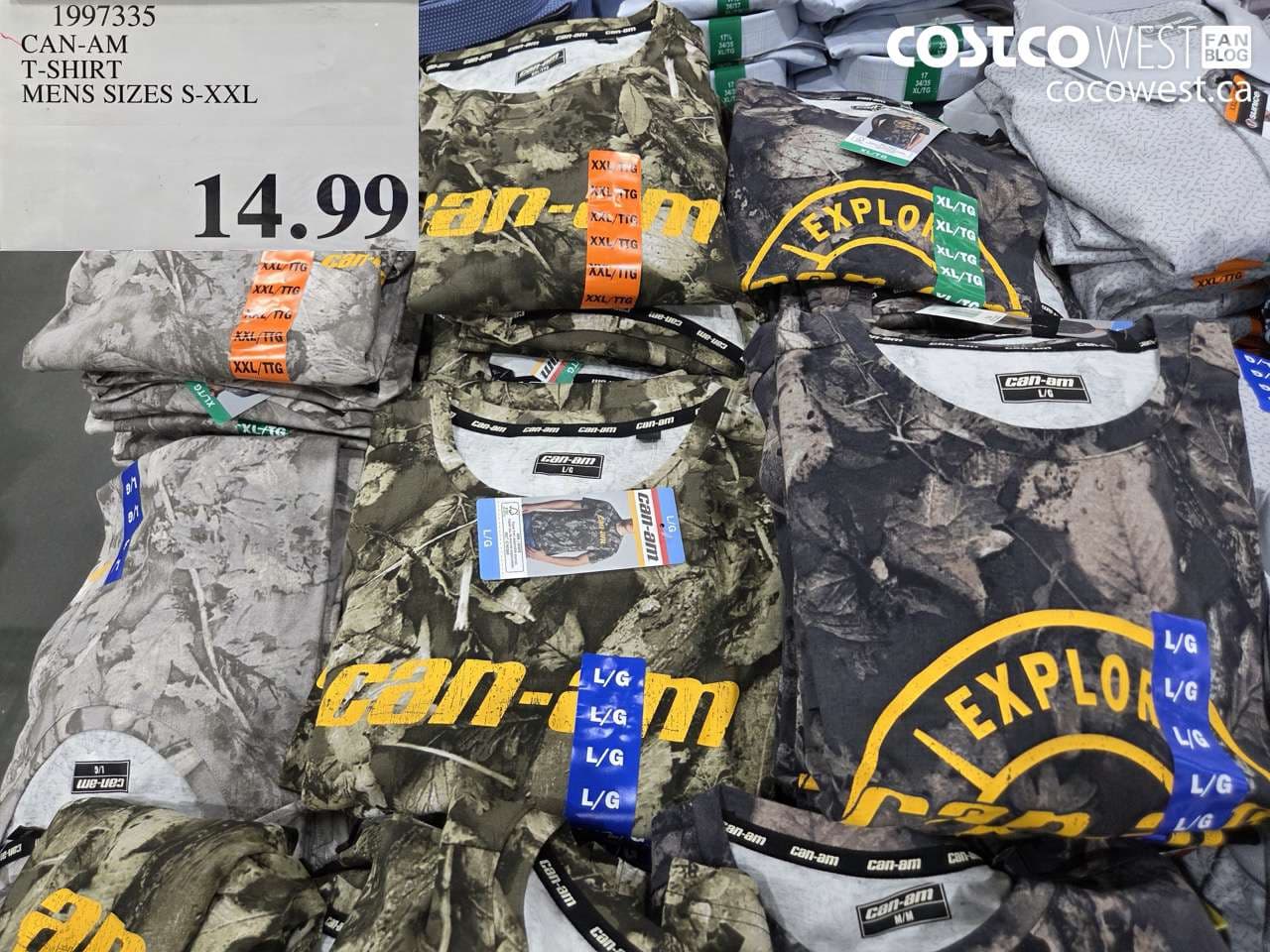 CAN-AM T-SHIRT MENS SIZES S-XXL