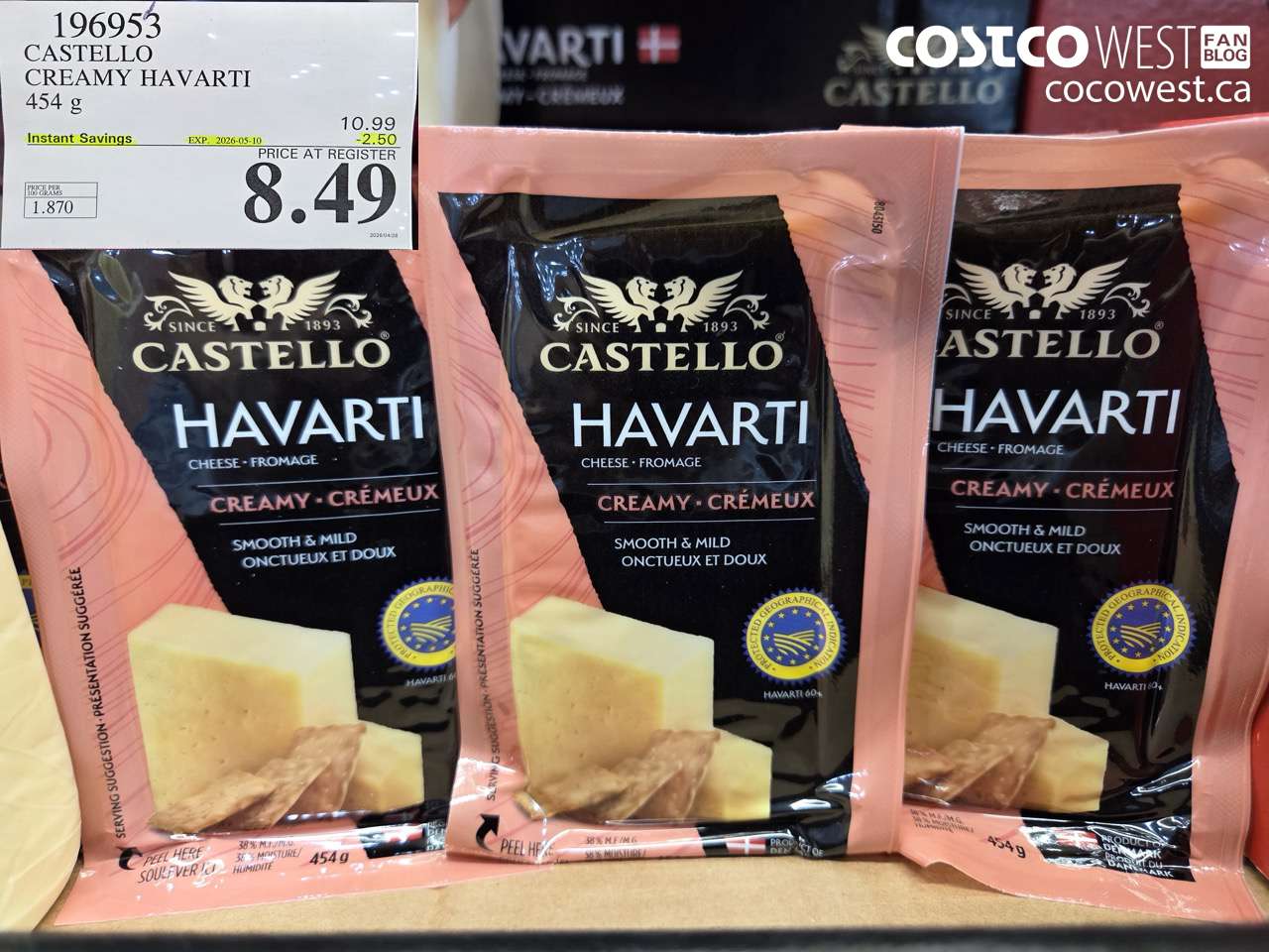 CASTELLO CREAMY HAVARTI 454 G