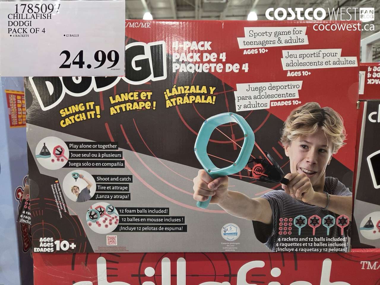 chillafish dodgi pack of 4