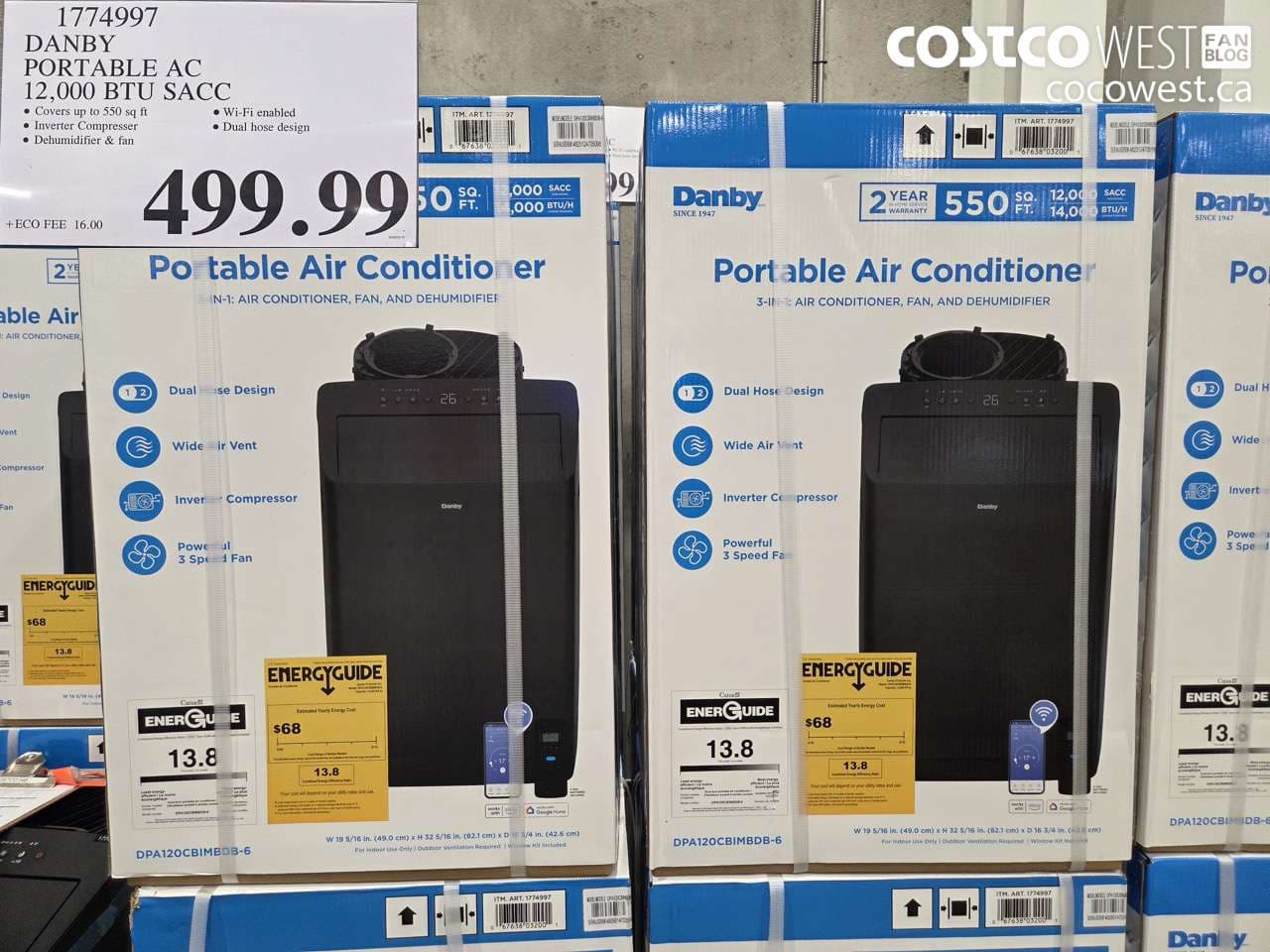 danby portable ac 12000 btu sacc