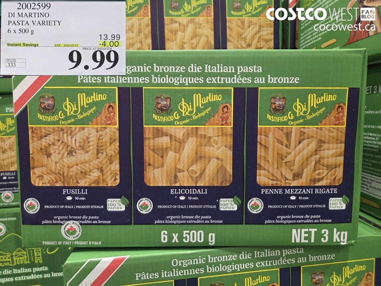 di martino pasta variety 6 x 500 g
