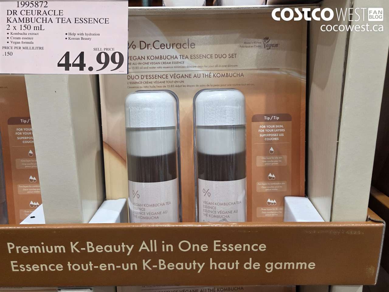 DR CERACLE KAMBUCHA TEA ESSENCE 2 X 150 ML