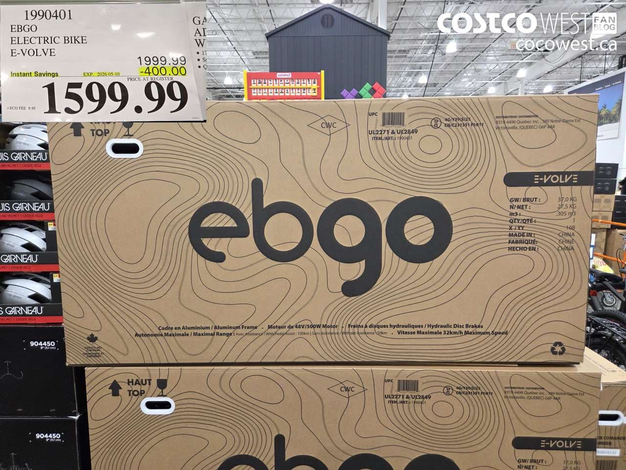 EBGO ELECTRIC BIKE E-VOLVE