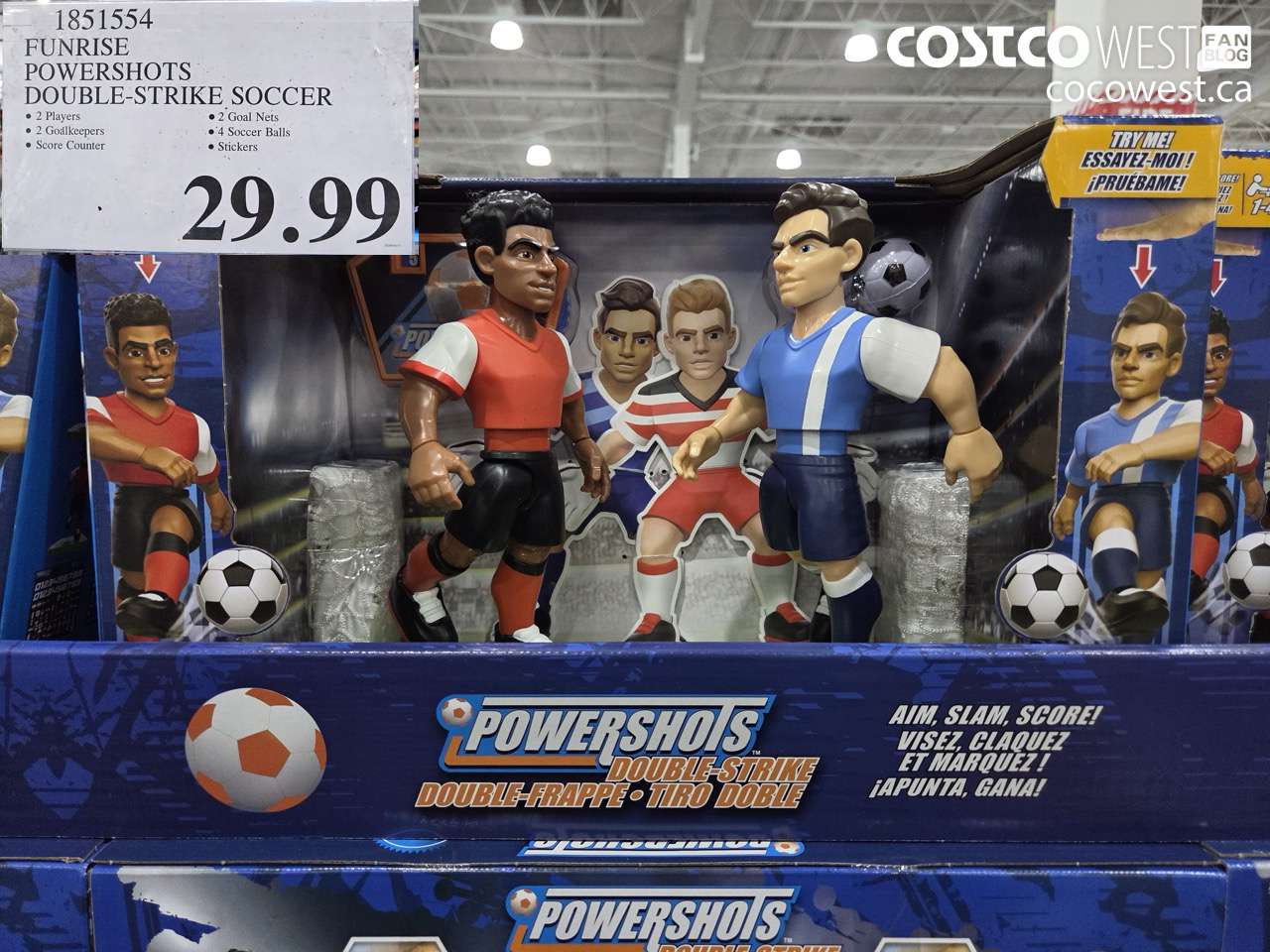 FUNRISE POWER SHOTS DOUBLE-STRIKE SOCCER