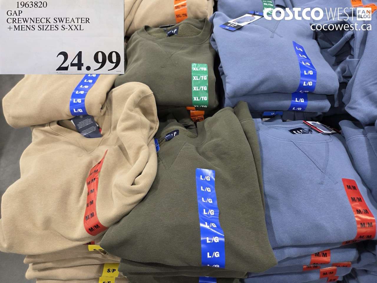 gap crewneck sweater  mens sizes sxxl