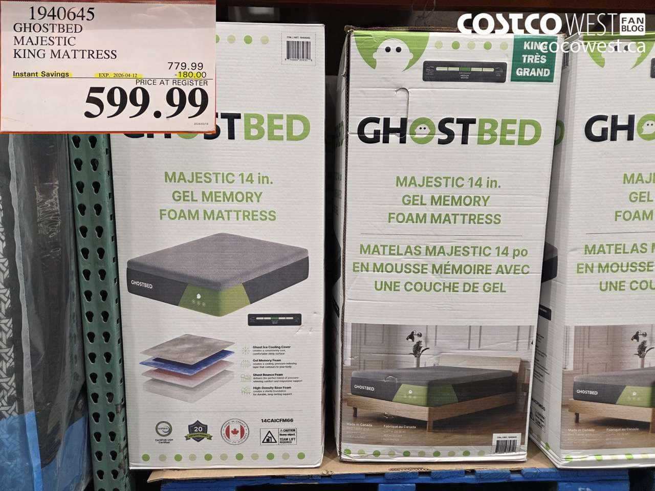 ghostbed majestic king mattress