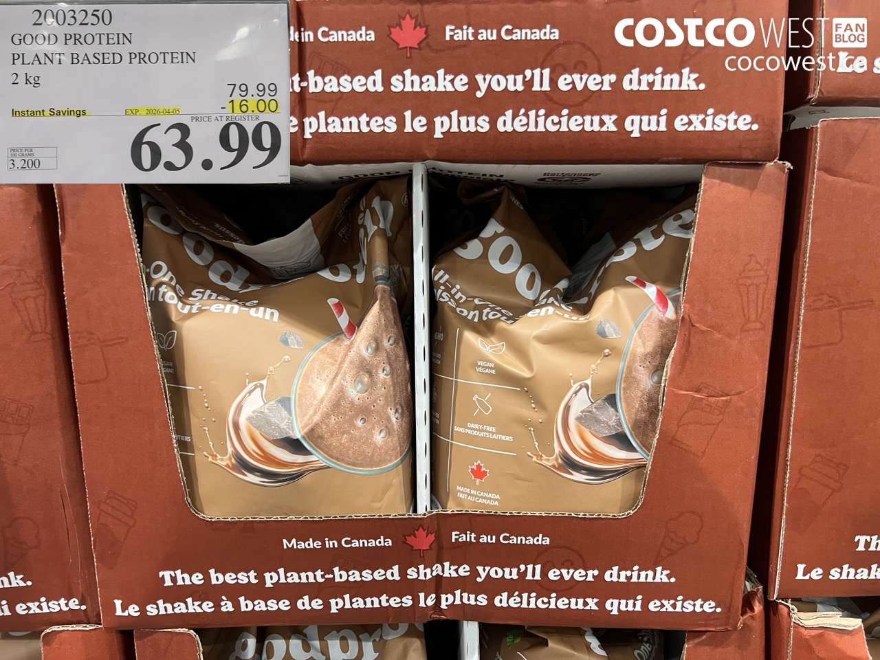 good protein plant based protein 2 kg